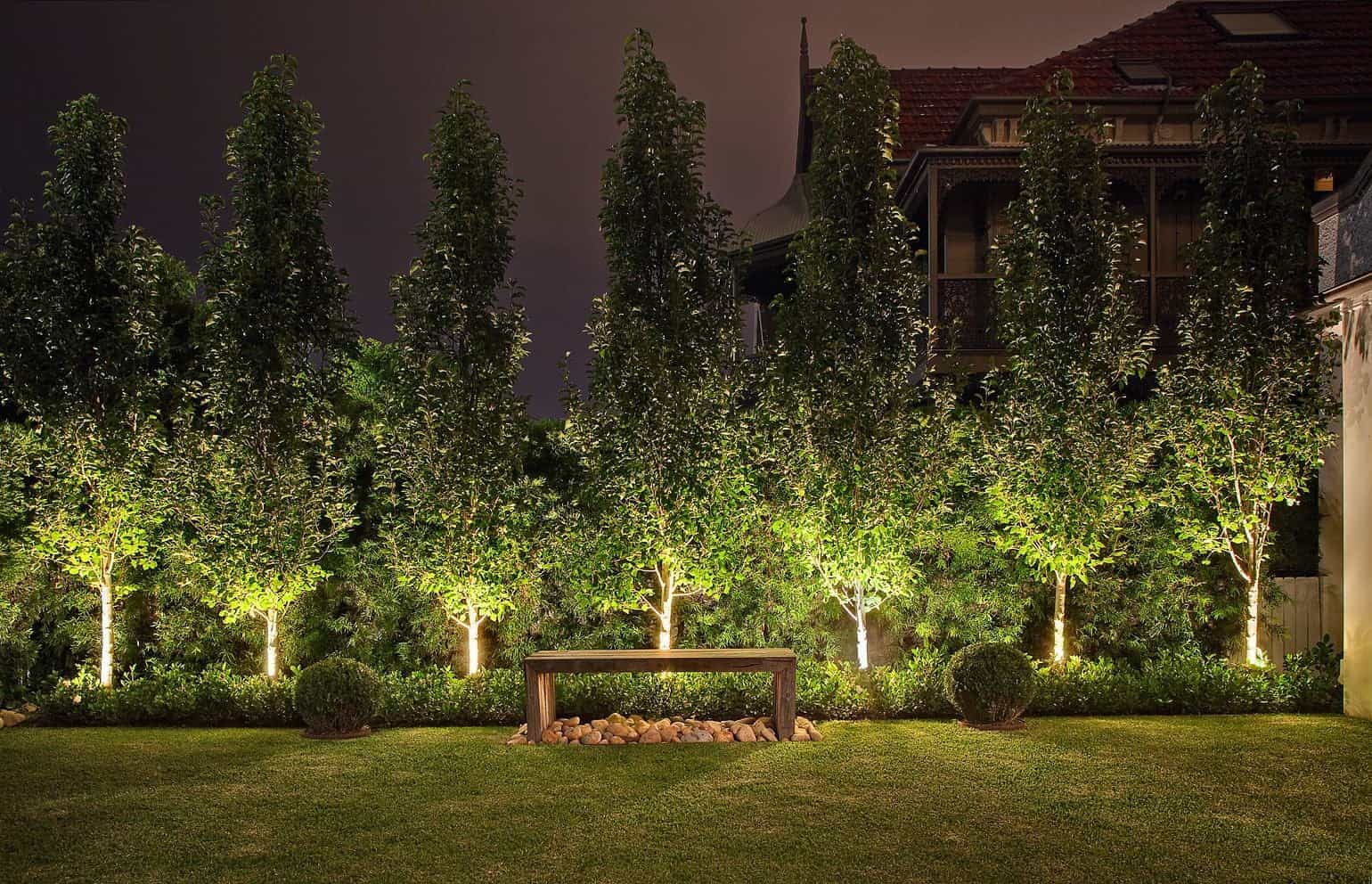Wie wird die Gartenbeleuchtung gemacht?