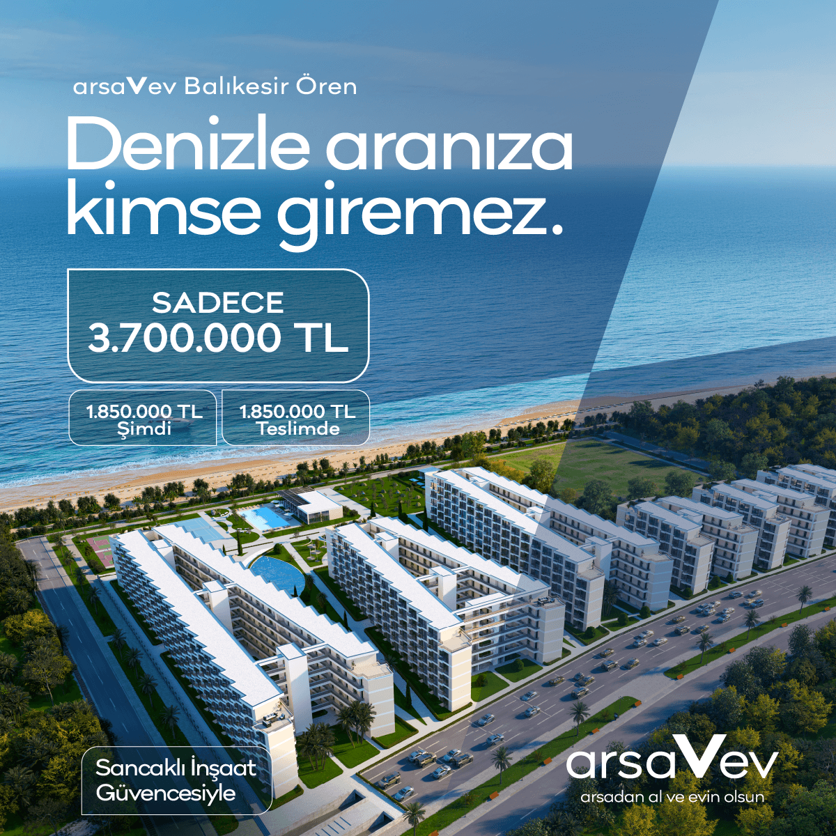 Direkt am Meer leben bei arsaVev Balıkesir Ören