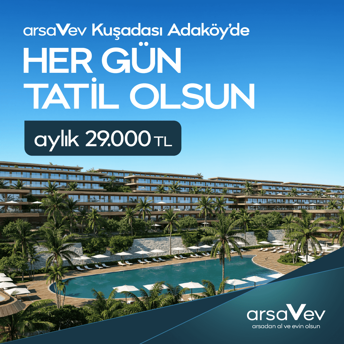 Im Projekt Kuşadası Adaköy wird jeder Tag Ihres Lebens zum Urlaub