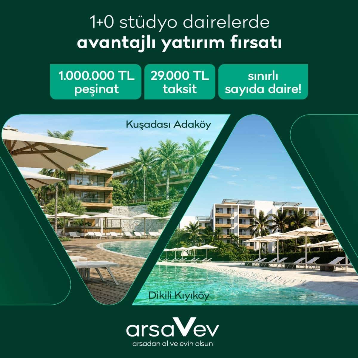 Vorteilhafte Investitionsmöglichkeit in 1+0-Studioapartments