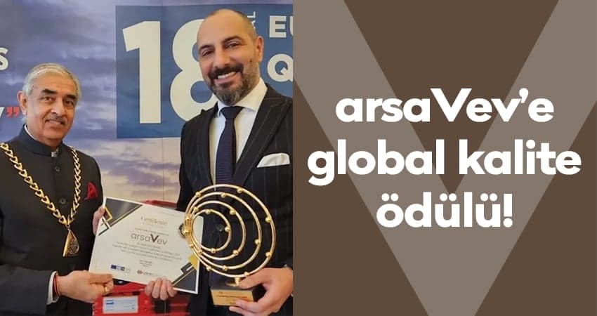 Globaler Qualitätspreis für ArsaVev!