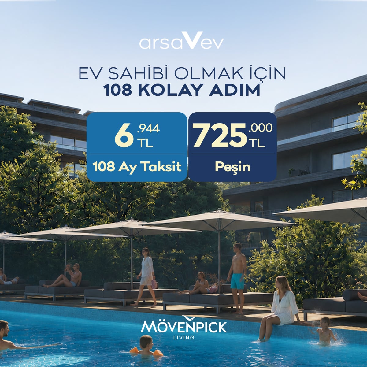 arsaVev Balıkesir’de, 725.000 TL peşin, 108 ay vade farksız taksit imkânı, aylık 6.944 TL sabit taksitle, vade farkı olmadan, bütçenizi zorlamadan hayalinizdeki yaşama adım atma fırsatı! Şehrin kalabalığından uzaklaşın; doğayla iç içe, huzurlu ve konforlu bir yaşamın keyfini çıkarın. Hemen başvurmak için iletişim bilgilerinizi bırakın, sizi arayalım.